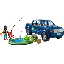 Playmobil Family Fun 71038 Angelausflug mit Pick Up, ab 4 Jahren