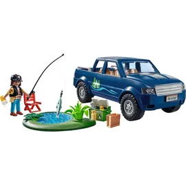 Playmobil Family Fun 71038 Angelausflug mit Pick Up, ab 4 Jahren