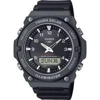 Casio Zeitlose Kollektion Solar Herrenuhr Casio-AQ-S820W-1AVEF - Schwarz, Schwarz