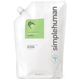 simplehuman 1L Flüssigseife Nachfüllpackung, Gurke