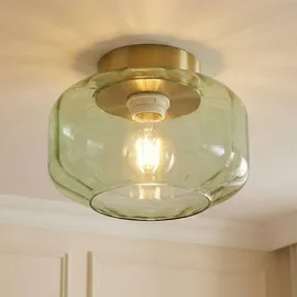 LINDBY Hildur 2 rund dimmbar Glas