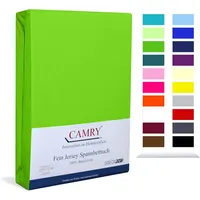 Camry Spannbettlaken Baumwolle-Jersey 90 x 100 - 100 x