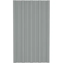 vidaXL Dachpaneel 36 Stk. 80 x 45 cm grau
