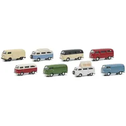 VW T2 Ladegut 8er-Set Modell von Schuco 1:87