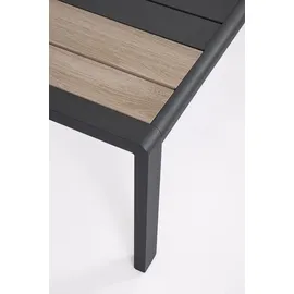 BIZZOTTO Elna 4er Gruppe aus Aluminium, Polyester anthrazit,