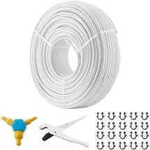 Vevor Aluverbundrohr 200 m Weiß
