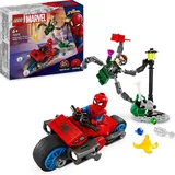 LEGO Motorrad-Verfolgungsjagd: Spider-Man vs. Doc Ock