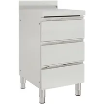 vidaXL Unterschrank Gastro-Küchenschrank 50 x 60 x 96 cm Edelstahl
