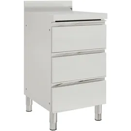 vidaXL Unterschrank Gastro-Küchenschrank 50 x 60 x 96 cm Edelstahl