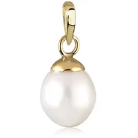 Elli Süßwasserzuchtperle Gelbgold 585