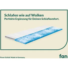 Frankenstolz Evina Topper 90 x 200 cm Weiß