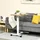 Homcom Schreibtisch Spanplatte, Stahl