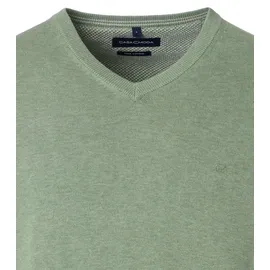 CasaModa V-Ausschnitt-Pullover Hellgrün 3XL