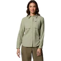 Columbia Damen Hemd Skien Valley Long Sleeve Shirt, Größe S in Grün Safari