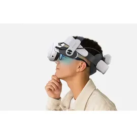 Bobovr M3 Pro Kopfband Akku Weiß/Schwarz für Oculus Quest 3