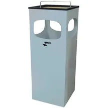 TKG GmbH Abfall-Ascherbehälter Kuba neusilber