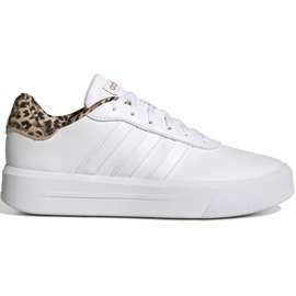adidas Court Platform Sneaker, Damen white/gold 40
