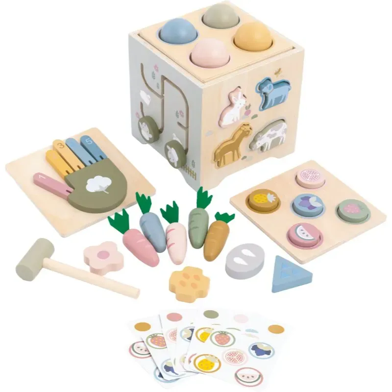 2Kids Toys Motor Activity Cube Activity Spielzeug 12m+ 37 St.