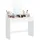 VASAGLE Boxxx Schminktisch, Weiß, Holzwerkstoff, 2 Schublade(n) Schubladen, rechteckig, Wange, 100x140x40 cm, Schlafzimmer, Schminktische
