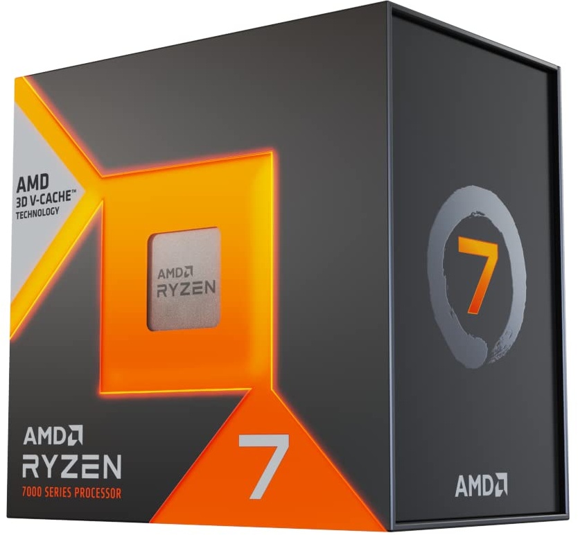 AMD Ryzen 7 7800X3D Prozessor mit 3D V-Cache-Technologie, 8 Kerne/16 verzerrte Threads, Zen 4-Architektur 104 M Cache, 120 W TDP, bis zu 5,0 GHz Boost-Frequenz, AMD 5, DDR5 & PCIe 5.0