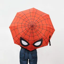 Grupo Erik Editores Spiderman Foodie Automatischer Faltschirm
