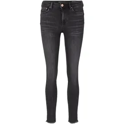 TOM TAILOR DENIM Damen TTJONA Extra Skinny Ankle Jeans, grau, Gr. 30