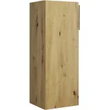 Burgbad Eqio Halbhoher Schrank 1-türig, Türanschlag links, 960x350x320mm, UH3525LF5662G0146, Farbe: Eiche Dekor Urban / Eiche Dekor Urban, Griff G0146