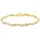 VIVANCE Silberarmband emerald & diamond Silber 925 Größe Damen