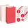 Heyda Adventskalender-Set 203089331 180 x 97 x 60 mm rot/weiß