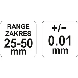 Yato Mikrometer 25-50 mm