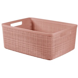 Korb JUTE rosa