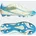 MG/Fg Ivory/Semi Blue Burst/Icey Blue 31