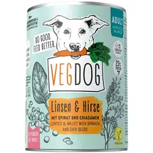 VegDog Adult Linsen & Hirse 6 x 400 g