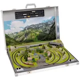 NOCH 88303 Z Modellbahnkoffer Meran mit Märklin Gleisen