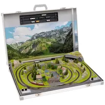 NOCH 88303 Z Modellbahnkoffer Meran mit Märklin Gleisen
