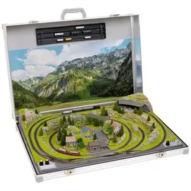 NOCH 88303 Z Modellbahnkoffer Meran mit Märklin Gleisen