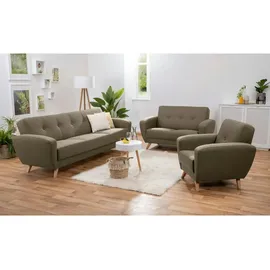 Max Winzer Sessel Jerry Flachgewebe 83 x 85 x 0 cm Beige