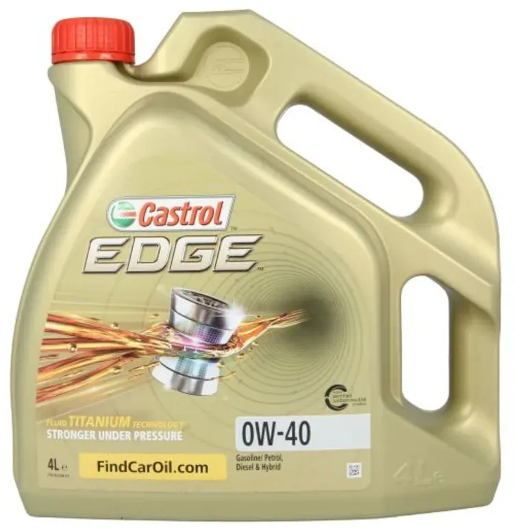 Huile moteur CASTROL Edge 0W40 4L