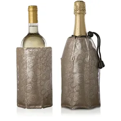 Aktiv Wein & Champagner Kühler "Platin" 2er Set von Vacu Vin