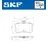 SKF Bremsbelagsatz, Scheibenbremse
