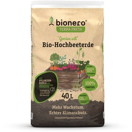 bionero Bio-Hochbeeterde Gemüse satt 40 l