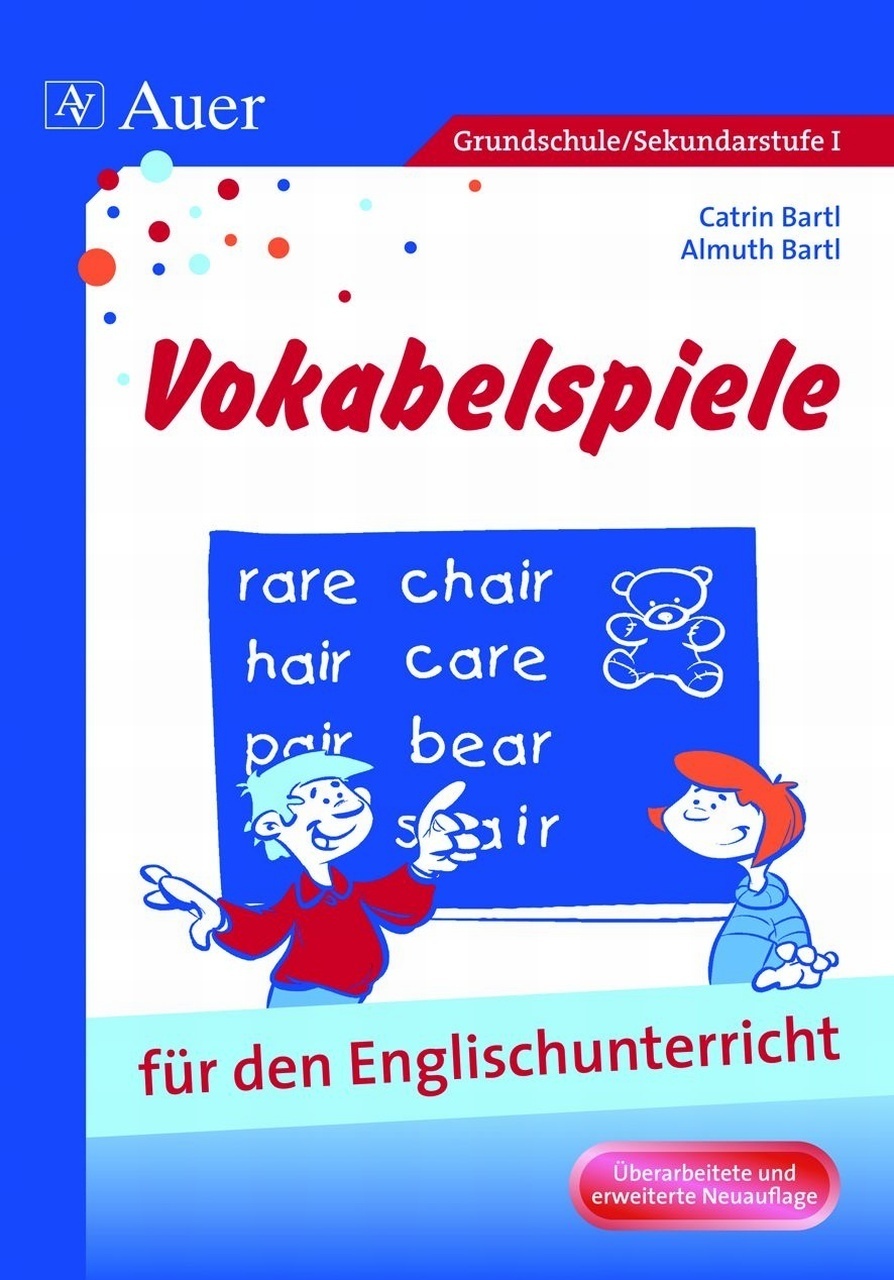 Vokabelspiele Für Den Englischunterricht In Der Grund- Und Hauptschule - Catrin Bartl  Almuth Bartl  Geheftet