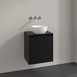 Villeroy & Boch Waschtischunterschrank 1 Tür 50 x 54,8 x 38 cm Schwarz