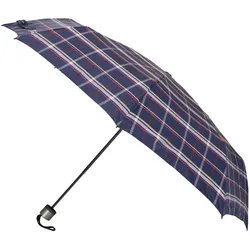 Stormwalker Taschenschirm Mini FRP blau/schwarz kariert