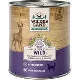 Wildes Land Classic Adult Wild mit Kürbis, Preiselbeeren, Wildkräutern und Distelöl 12 x 800 g