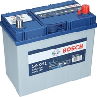PKW Autobatterie 12 Volt 45 Ah Bosch S4 021 Starterbatterie ersetzt 50Ah 55Ah