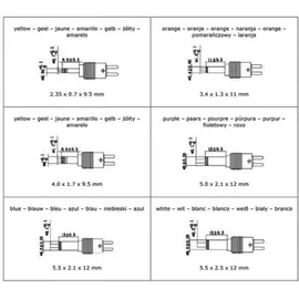 VELLEMAN HQ-Power Universelles Schaltnetzteil für IT-Geräte, Netzadapter, Stromversorgung einstellbar,