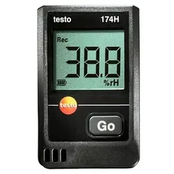 testo 174 H Set Mini Feuchte- & Temperatur-Datenlogger schwarz
