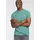 Bruno Banani BRUNO BANANI, Herren, Gr. 3XL (64/66), grün (grün, meliert), Single Jersey, Obermaterial: 100% Baumwolle, meliert, slim fit hüftlang, Rundhals, gerader Abschluss, Shirts T-Shirt, Mit Doppelkragen und Zierbrusttasche, Topseller