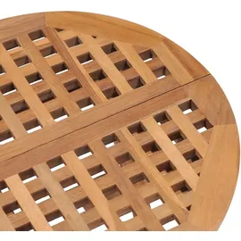 vidaXL Gartentisch Klappbar 61,5 x 54,5 x 11 cm Braun
